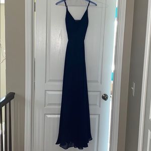 Navy Blue Dress